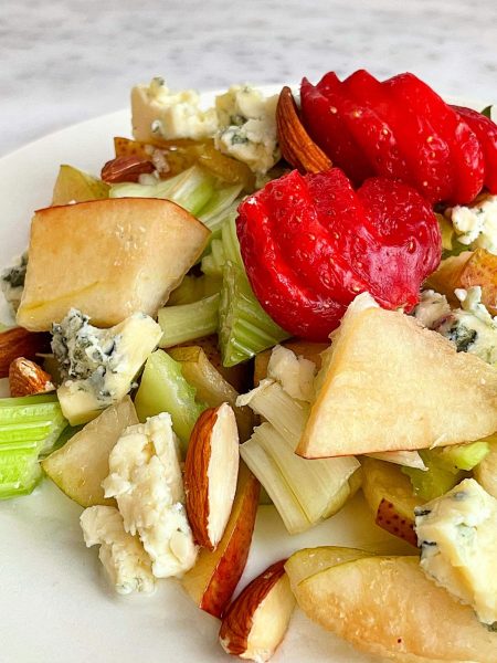 Pear and Gorgonzola Salad with Celery