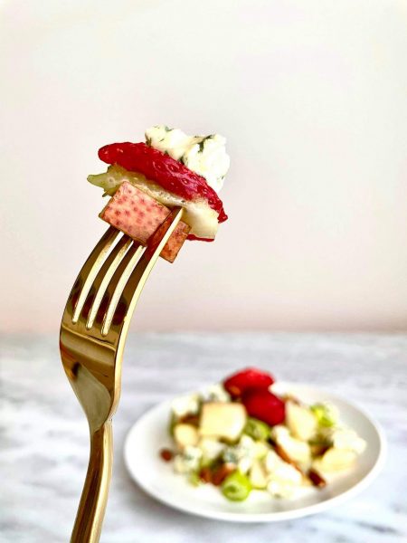 Pear and Gorgonzola Salad with Celery