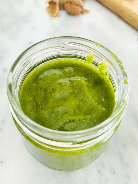 vegan walnut pesto consistency