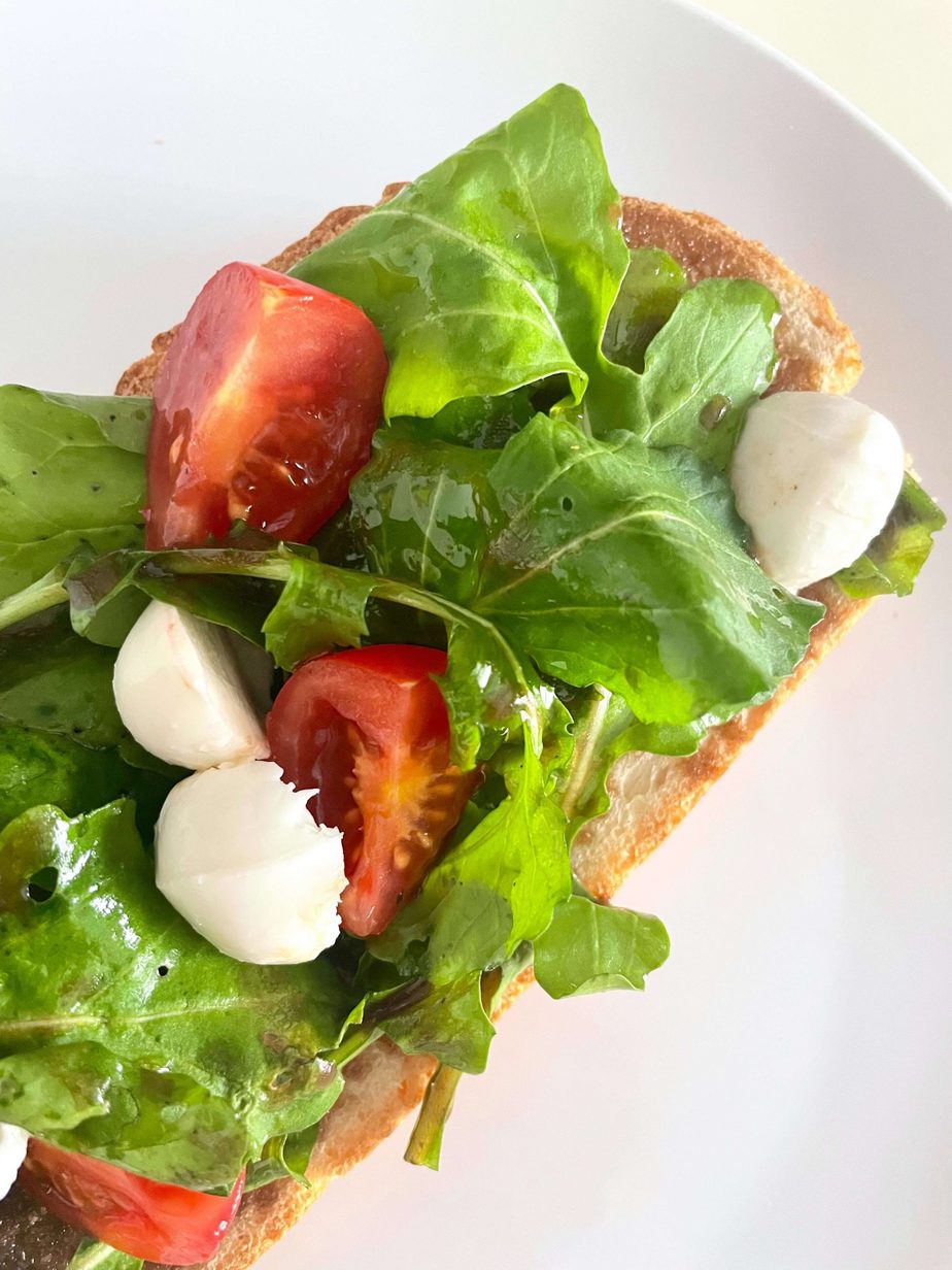 Caprese toast