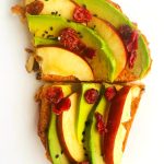 avocado peanut butter toast