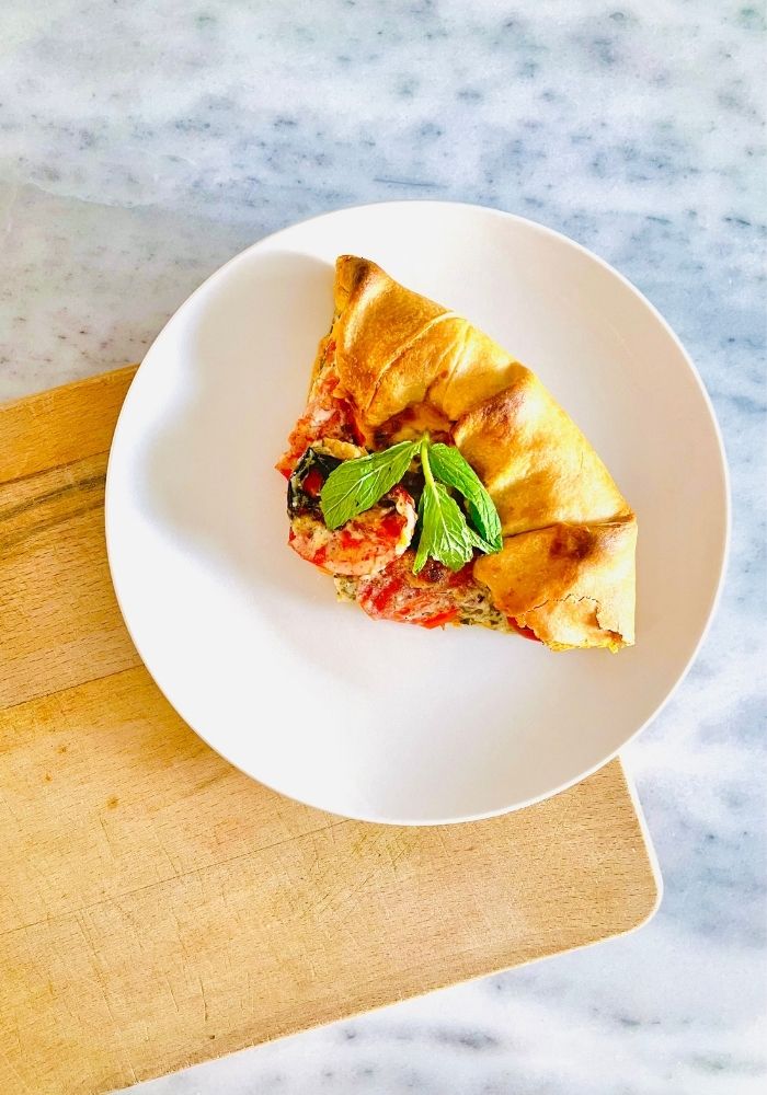 ricotta tomato galette