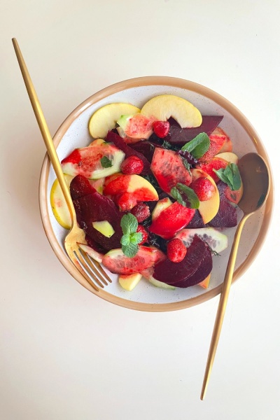 beetroot cucumber salad