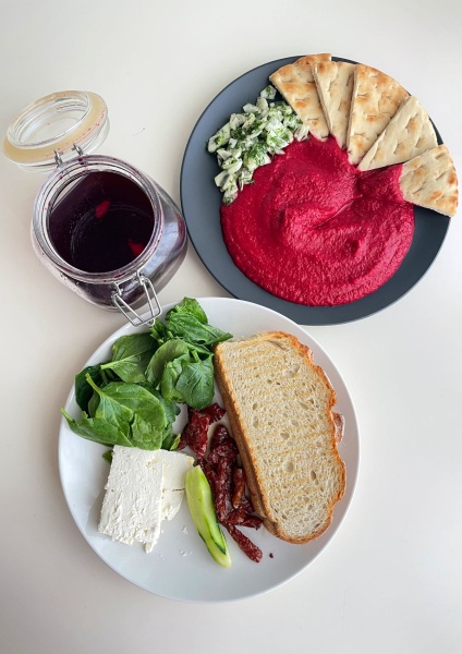 beetroot cheese sandwich filling
